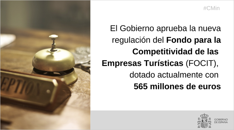 Nueva regulación del Fondo para la Competitividad de las Empresas Turísticas