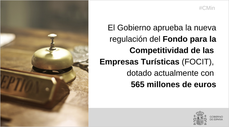 New regulation of the Fund for the Competitiveness of Tourism Companies