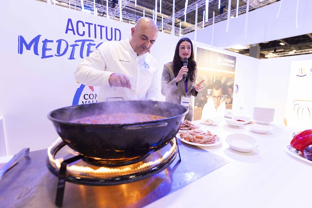 Gandia deslumbra en FITUR con su riqueza gastronómica