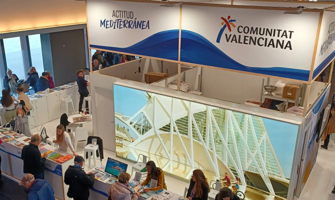 Valencia Turisme stands out in Navartur and FIO2024 promoting provincial tourism