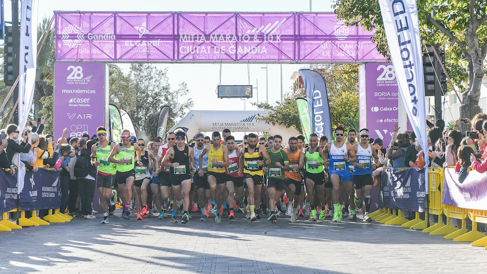 ¡Abre sus puertas la inscripción para la 29 Mitja Marató & 10 K Ciutat De Gandia!